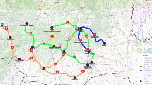 rute ocolitoare valea oltului