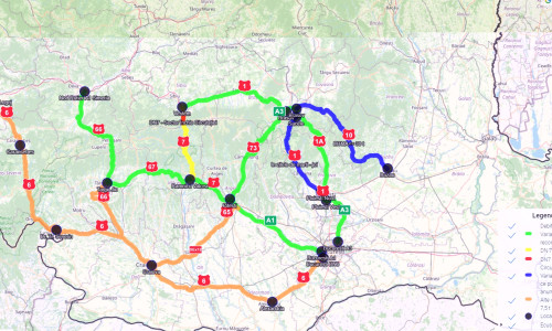 rute ocolitoare valea oltului