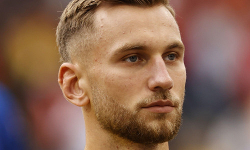 MUNICH - Denis Dragus of Romania during the UEFA EURO 2024 round of 16 match between Romania and the Netherlands at the Munich Football Arena on July 2, 2024 in Munich, Germany. ANP MAURICE VAN STEEN