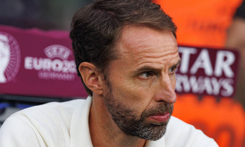 Gareth Southgate seen during UEFA EURO, EM, Europameisterschaft,Fussball 2024 final game between national teams of Spain