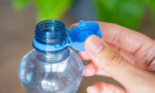 Stationary,Plastic,Cap,On,A,Pet,Bottle.,The,New,Design