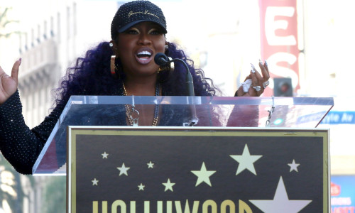 Missy Elliott is honored with a Star on the Hollywood Walk of Fame, Los Angeles, California, USA - 08 Nov 2021