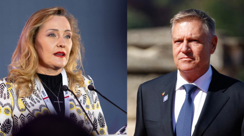 elena lasconi, klaus iohannis