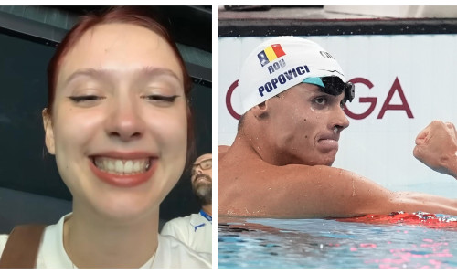 Iubita lui David Popovici