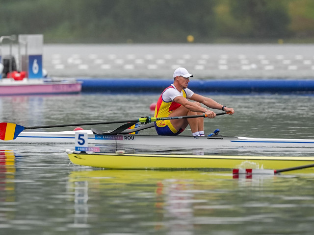 Mihai Chiruţă, locul 1 în finala B la simplu vâsle şi locul 7 la general