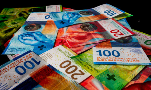 Chf,Money,Banknotes,,Detail,Photo,Of,Swiss,Franc.,Swiss,Franc