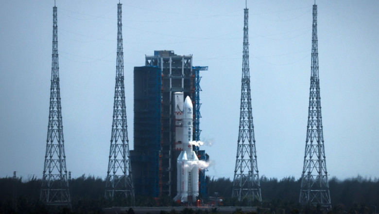 China Chang'e-6 Lunar Mission Launch