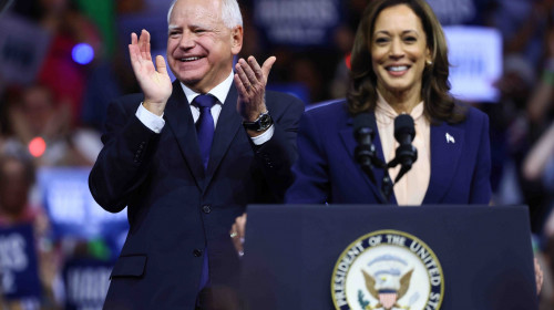 Tim Walz și Kamala Harris