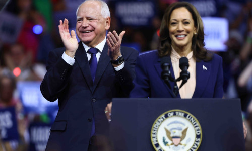 Tim Walz și Kamala Harris