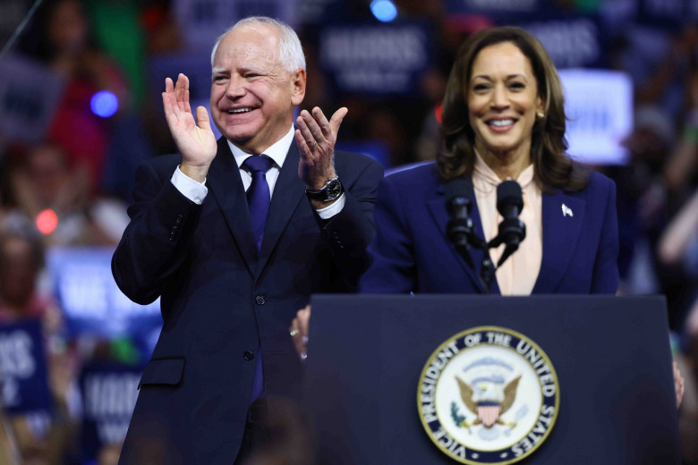 Tim Walz și Kamala Harris