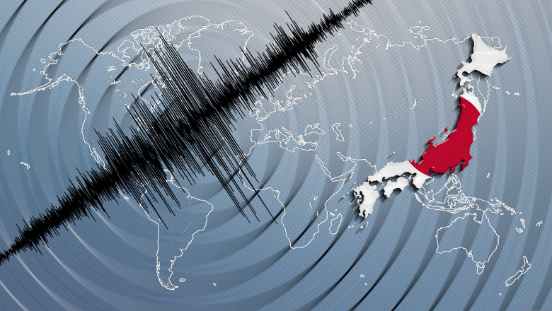 Seismic,Activity,Earthquake,Japan,Map,Richter,Scale