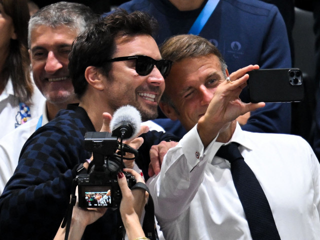 Emmanuel Macron şi Jimmy Fallon, selfie la JO 2024 de la Paris: „Cei mai buni prieteni”