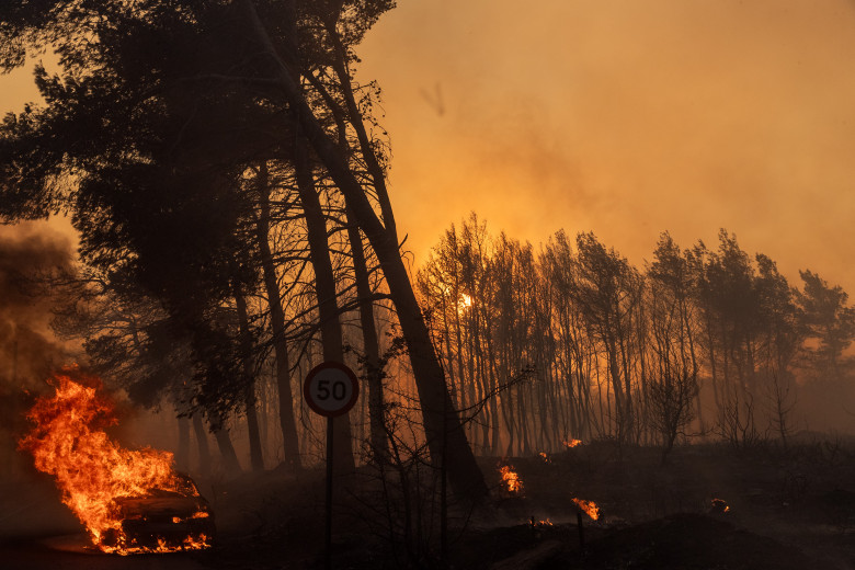 GREECE ATHENS WILDFIRE