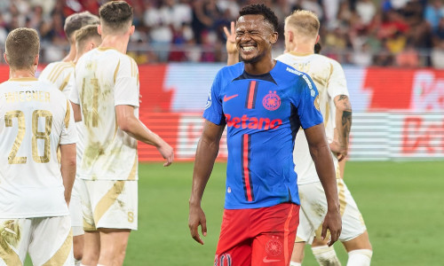 FCSB v Sparta Praha, UEFA Champions League, Fotball, 2nd leg third qualifying round, Steaua Stadium, Bucharest, Romania - 13 Aug 2024