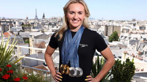 Speedo Athlete Media Day, Hotel Dame Des Arts, Paris 2024 Olympic Games, France - 05 Aug 2024