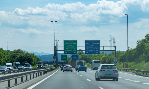 Autostrada de centură din Ljubljana. / foto Profimedia