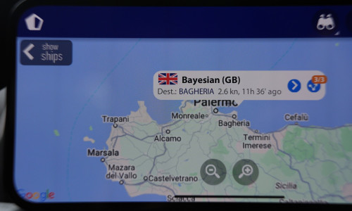 Bayesian yacht accident