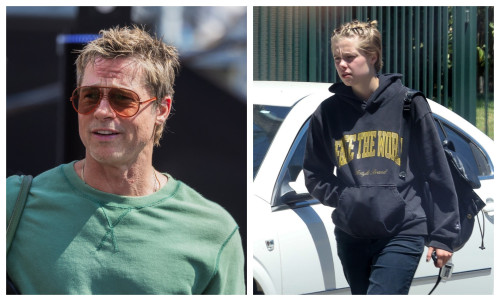 Brad Pitt și fiica lui, Shiloh