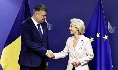 marcel ciolacu si ursula von der leyen
