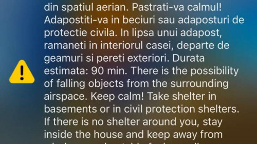 mesaje ro-alert in Tulcea Nu au fost înregistrate apeluri la 112