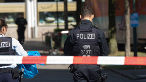 After Solingen Stabbing Attack In Solingen, Germany - 24 Aug 2024