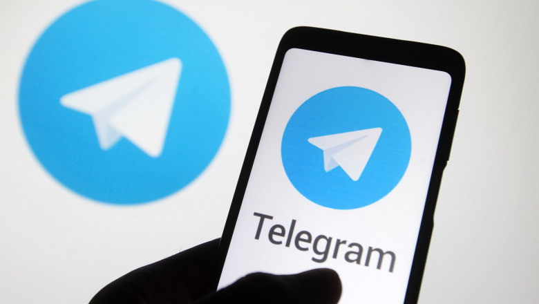 Telegram illustrative photo in Ukraine