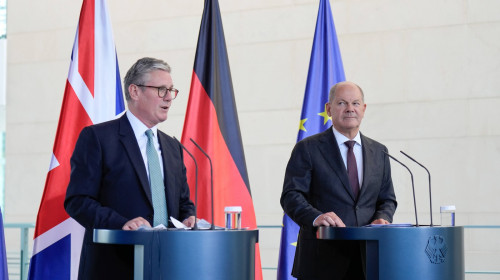 Staatsbesuch, Bundeskanzler Scholz, Premierminister Keir Starmer Bundeskanzler Olaf Scholz empfängt Premierminister des