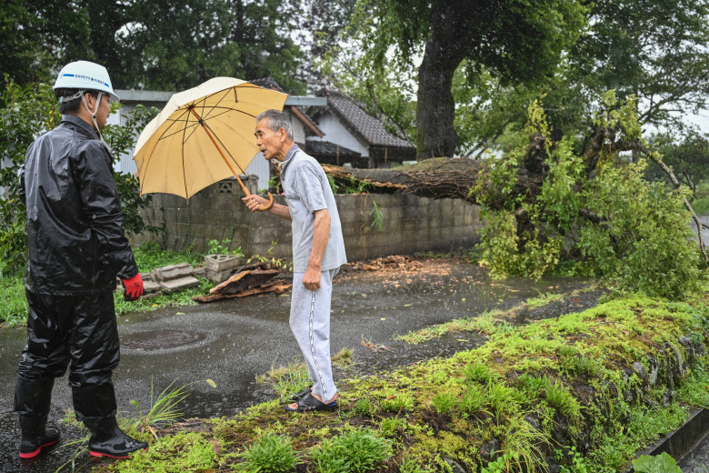 Japonia a fost lovită de taifunul extrem de puternic/ Profimedia