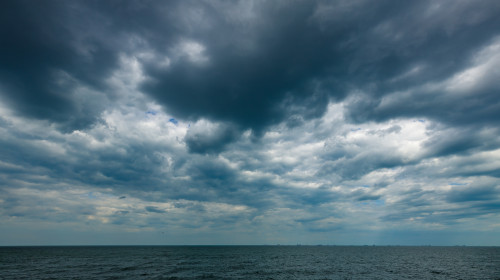 Clouds,And,Rain,Over,The,Black,Sea,In,Constanta