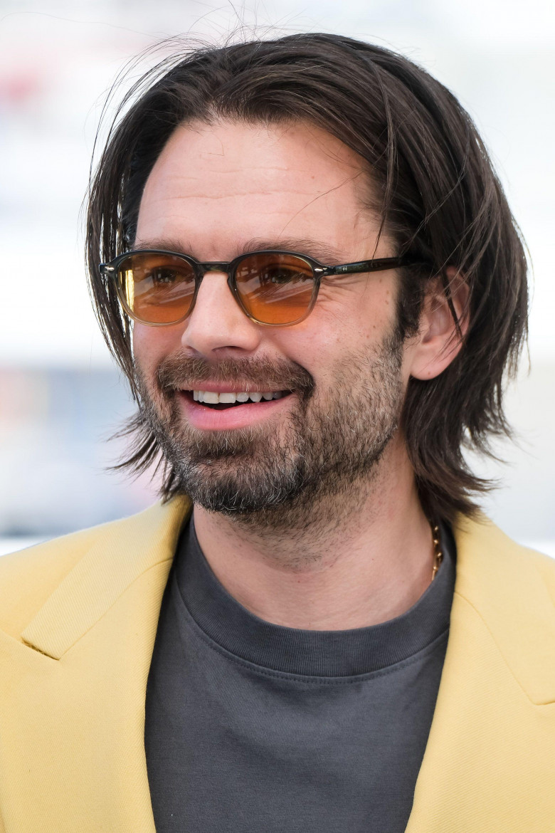 Cannes, France. 21st May, 2024. Sebastian Stan poses at the Photocall for The Apprentice during the 77th Festival de Cannes. Picture by Julie Edwards./Alamy Live News