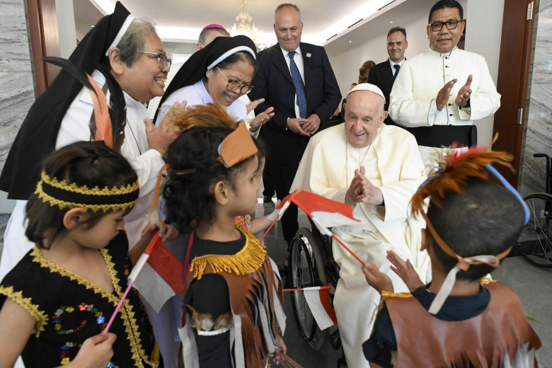 Papa Francisc în Indonezia