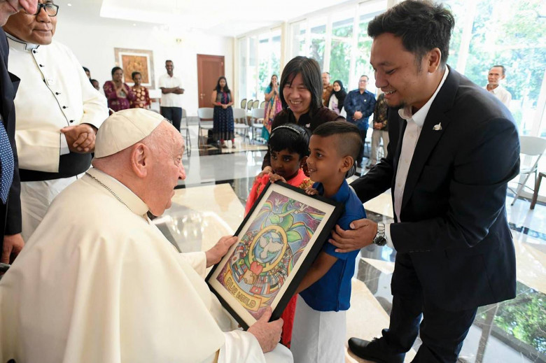 Papa Francisc în Indonezia