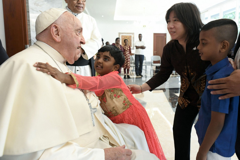 Papa Francisc în Indonezia