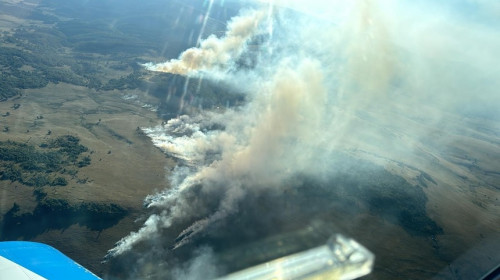 Nou incendiu de vegetaţie în Maramureş/ Foto: News.ro