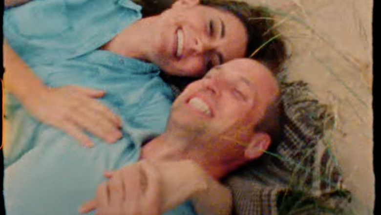 Imagini din videoclipul lui Kate Middleton în care anunță că a terminat chimioterapia/ Profimedia