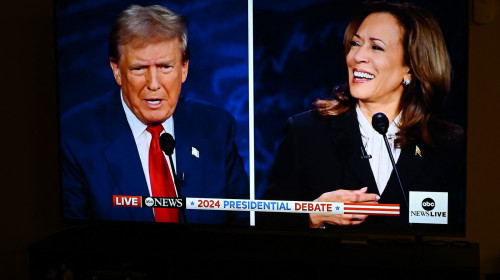 donald trump si kamala harris