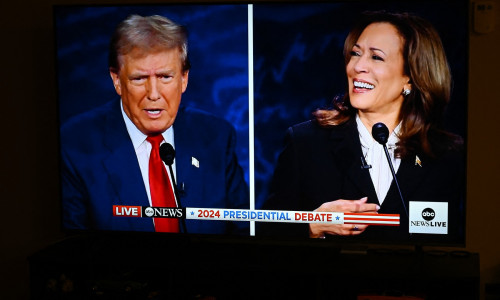 donald trump si kamala harris