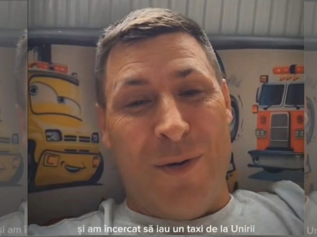 Povestea hilară a unui american stabilit în România care a confundat un semn de taxi