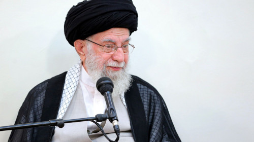 Iranian Leader meets Sunni scholars and elders, Tehran, Iran - 16 Sep 2024