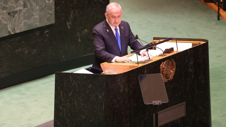 Benjamin Netanyahu Addresses Global Security at UNGA 79