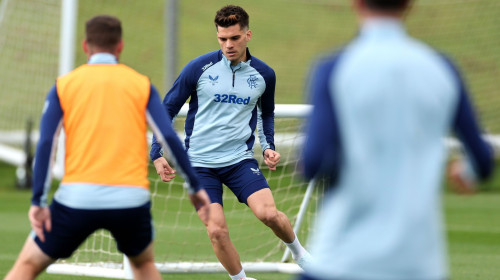 Rangers Training, The Rangers Training Centre, Glasgow, UK - 01 Oct 2024