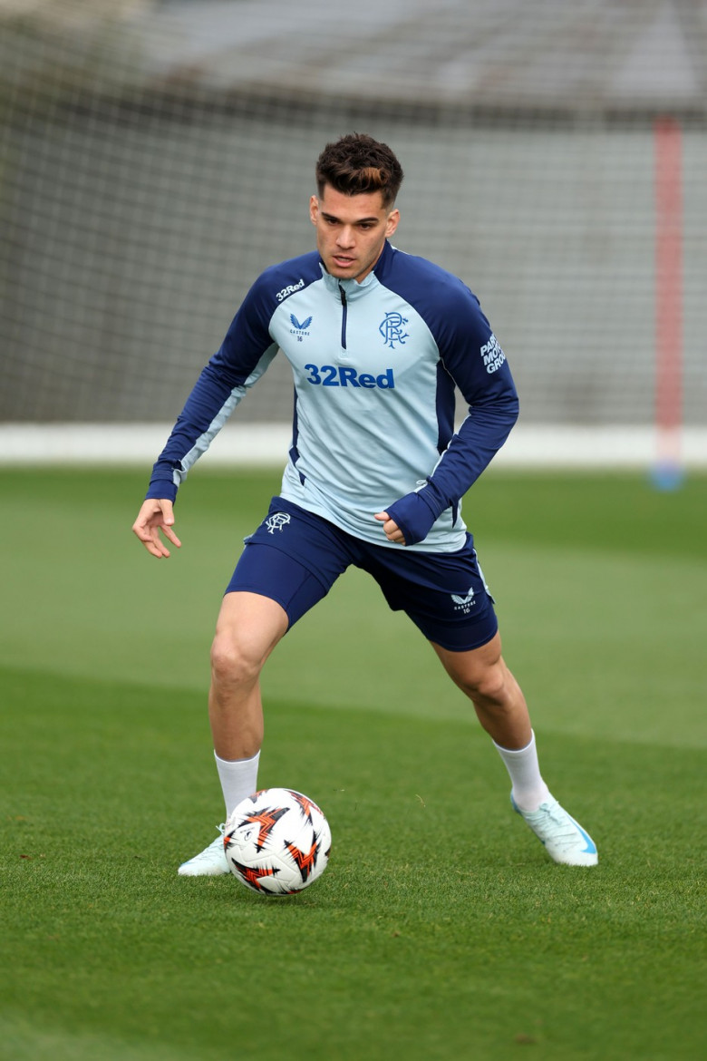 Rangers Training, The Rangers Training Centre, Glasgow, UK - 01 Oct 2024