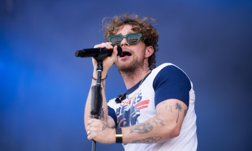 Lollapalooza 2024, Berlin, Germany, 7 Sept, 2024, Tom Grennan. Credit: Colin Darbyshire/Alamy Live news