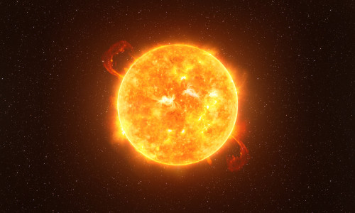 Erupţie solară/ Shutterstock