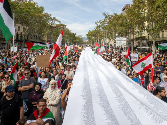 Un an de la atacul Hamas în Israel. Mii de persoane din întreaga lume au protestat împotriva războiului din Orientul Mijlociu