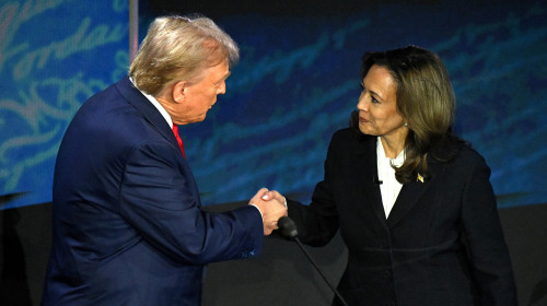 Donald Trump și Kamala Harris/ Profimedia