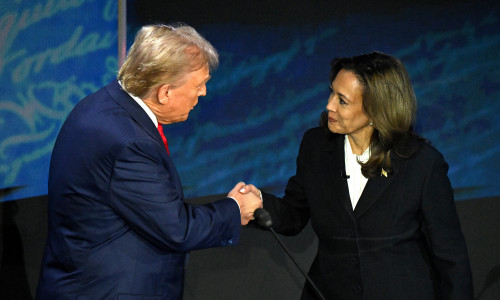 Donald Trump și Kamala Harris/ Profimedia