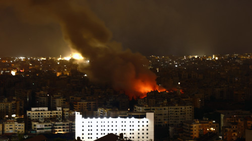 Israeli Air Strike - Beirut