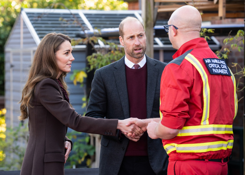 POOL - Prince And Princess Of Wales Visit Southport Community Centre To Meet Families Of Victims In Knife Attack - 10 Oct 2024