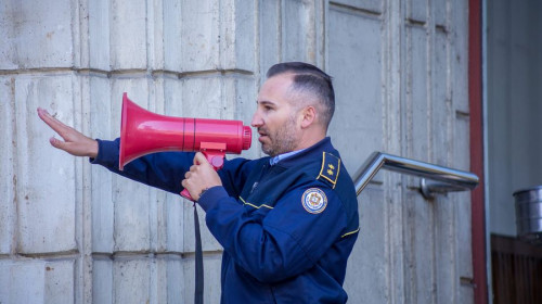 Cosmin Dorobanțu, președintele Federației Sindicatelor din Administrația Națională a Penitenciarelor.